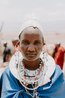 Maasai woman 