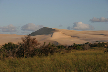 Dunes in Bazaruto Island